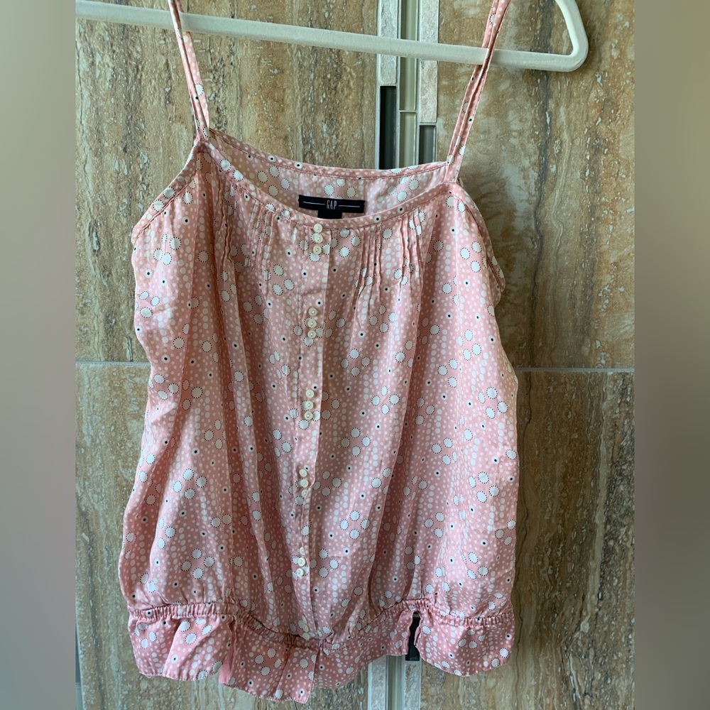 Gap size Med silk/ Cotten blend blouse